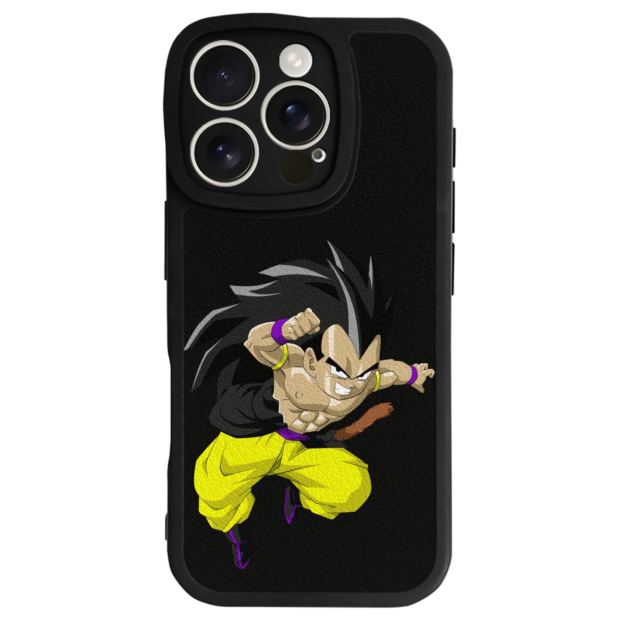 （画像用） ドラゴンボール ベジータ四世（Bejīta Yonsei）DRAGON BALL Vegeta IV 【iPhone 16シリーズ対応】シリコンスマホケース（レザー調） 材質：シリコン